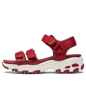 DLites Retro Panda Red Sandals