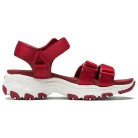 DLites Retro Panda Red Sandals