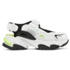 DLites Sandal “White Black Neon Green”
