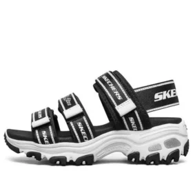 Dlites Sandals “Black White”