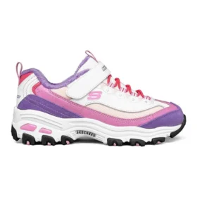 Dlites Shoes “White Pink Purple”