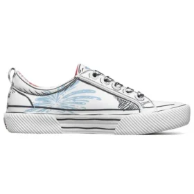 Dr. Seuss x Skechers Bob”s B Wilder Low-Casual Shoes White/Blue/Black