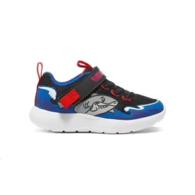 Dyna-Lite Shark-Wave Shoes “Black Blue Red”