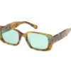 Elevated Rectangle 3 Line Sunglasses Elevated Rectangle 3 Line Sunglasses
