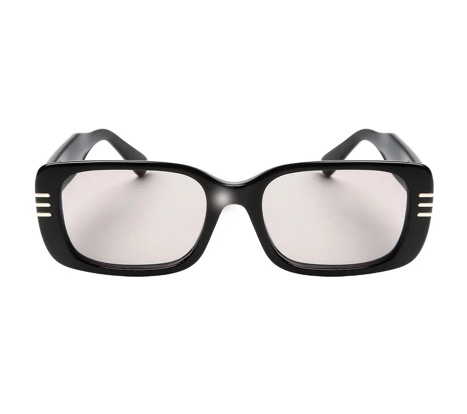 Elevated Rectangle 3 Line Sunglasses Elevated Rectangle 3 Line Sunglasses