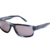 Elevated Rectangle Shiny Horn Sunglasses Elevated Rectangle Shiny Horn Sunglasses