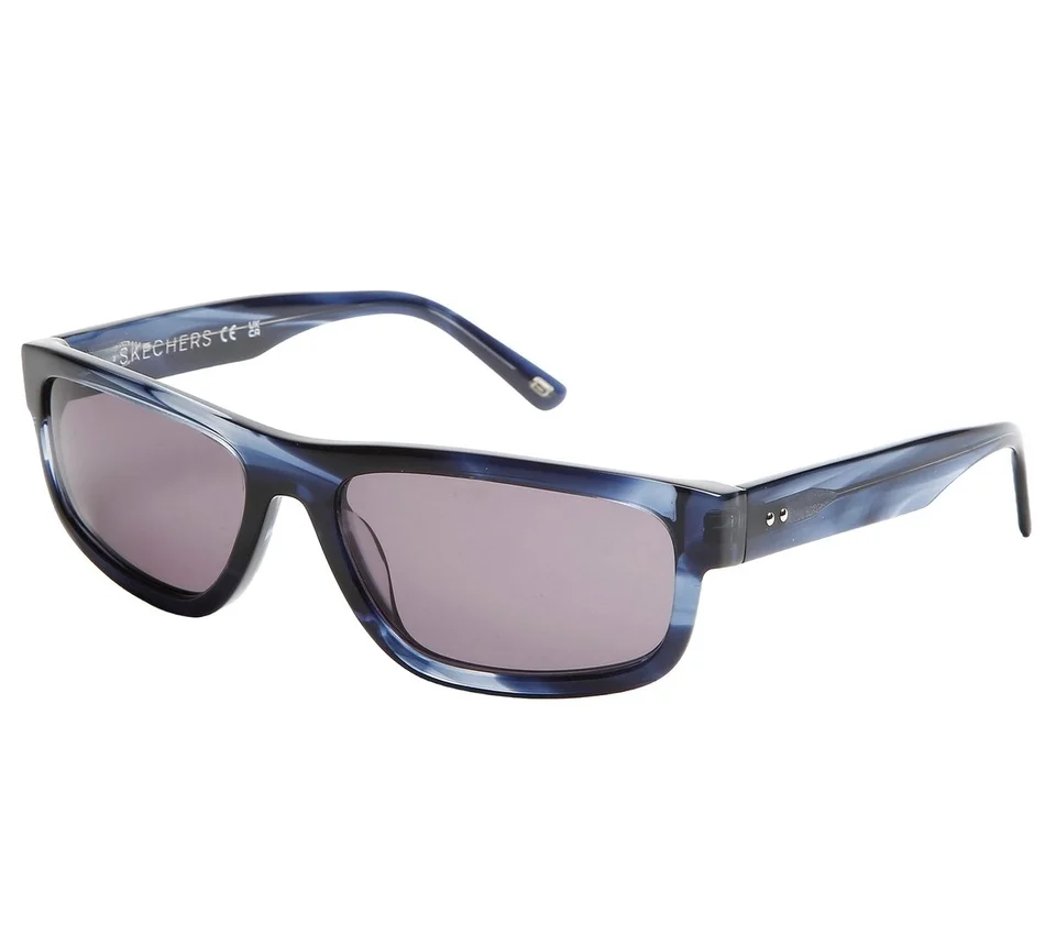 Elevated Rectangle Shiny Horn Sunglasses Elevated Rectangle Shiny Horn Sunglasses