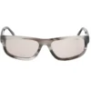 Elevated Rectangle Shiny Horn Sunglasses Elevated Rectangle Shiny Horn Sunglasses