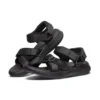 Elite Flex Velcro Sports Black Sandals