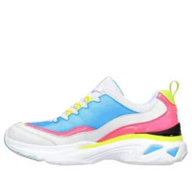 Energy Racer Low-Top Running Shoes White/Blue