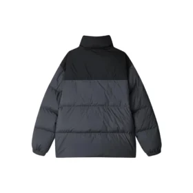 Fashion Logo Printed Down Jacket “Black Grey”