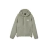 Faux Lambswool Warm Casual Jacket “Olive Green”