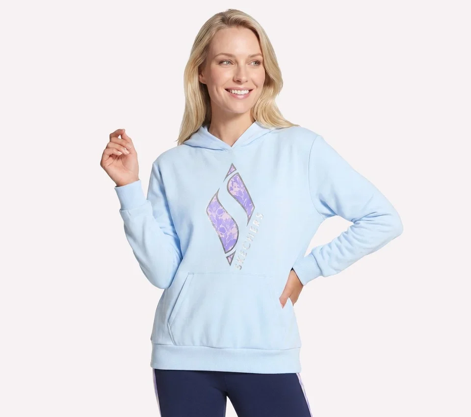 Floral Diamond Pullover Hoodie Floral Diamond Pullover Hoodie