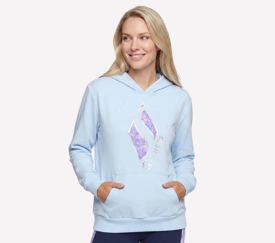 Floral Diamond Pullover Hoodie Floral Diamond Pullover Hoodie