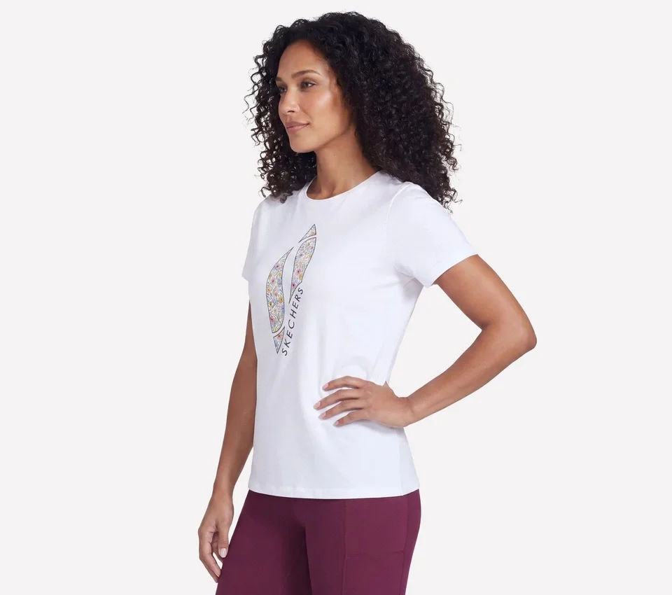 Floral Diamond Short Sleeve Tee Floral Diamond Short Sleeve Tee