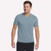 GO DRI Pima Short Sleeve V-Neck