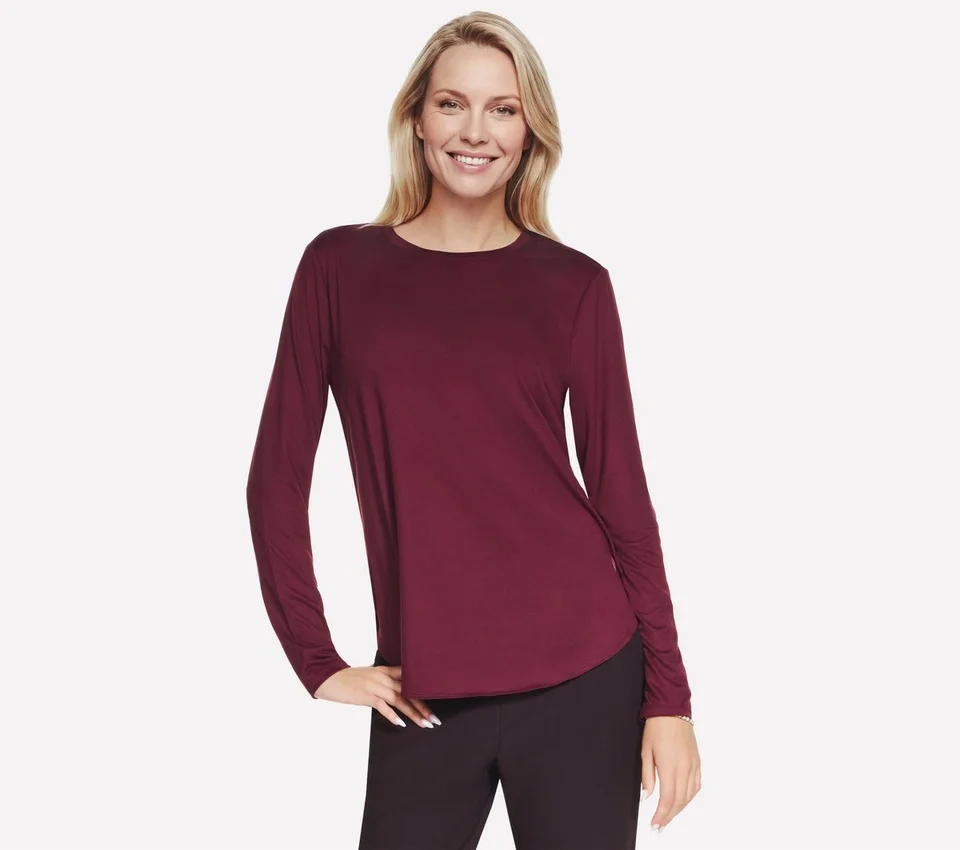 GO DRI Swift Long Sleeve Tunic Crew GO DRI Swift Long Sleeve Tunic Crew