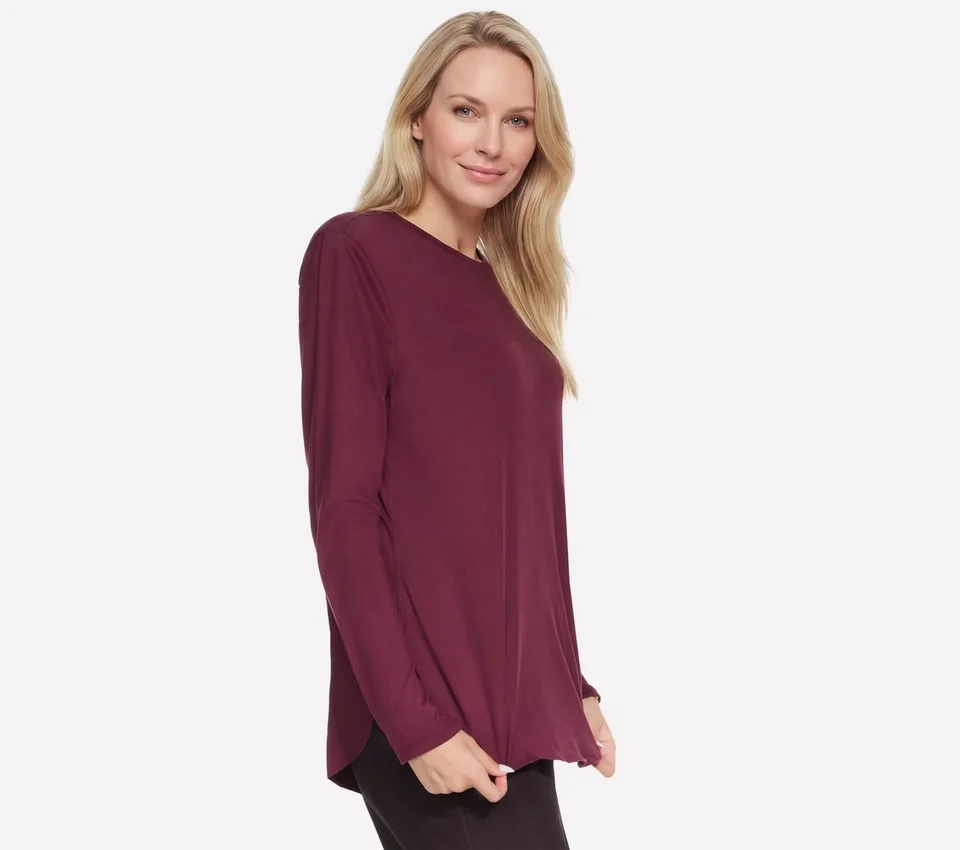 GO DRI Swift Long Sleeve Tunic Crew GO DRI Swift Long Sleeve Tunic Crew