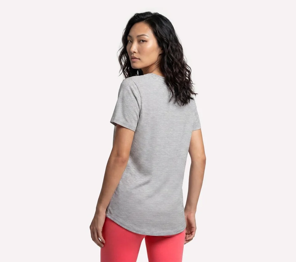 GO DRI Swift Stripe Tunic Tee GO DRI Swift Stripe Tunic Tee