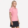 GO GOLF Short Sleeve Birdie Zip Front Polo GO GOLF Short Sleeve Birdie Zip Front Polo