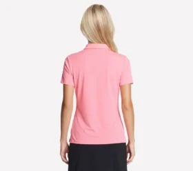GO GOLF Short Sleeve Birdie Zip Front Polo