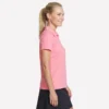 GO GOLF Short Sleeve Birdie Zip Front Polo GO GOLF Short Sleeve Birdie Zip Front Polo