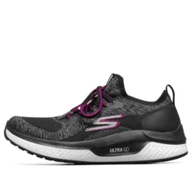 Go Run Steady Sports Shoes Black/White/Purple