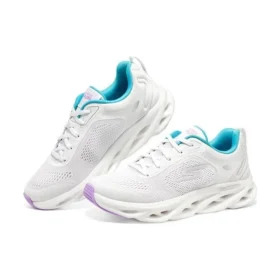 GO RUN Swirl Tech “White Blue”