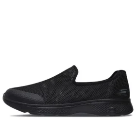 Go Walk 4 Slip-On “Black”