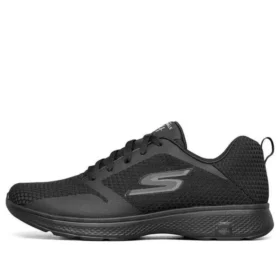 Go Walk 4 Sports Shoes Black