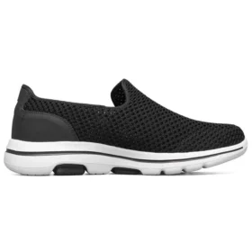 Go Walk 5 Slip On “Black White” Go Walk 5 Slip On “Black White”