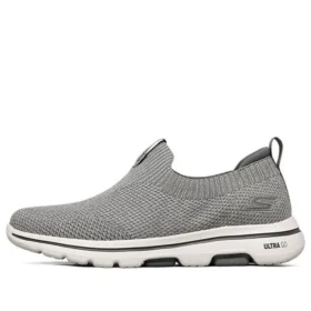 Go Walk 5 Slip On “Grey”