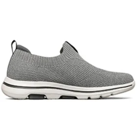 Go Walk 5 Slip On “Grey”