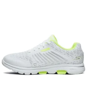 Go Walk 5 Sports Shoes White/Yellow