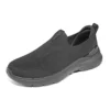 Go Walk 6 Warnock Mens Slip On “Black”