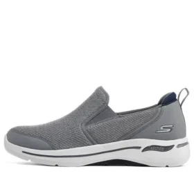 Go Walk Arch Fit Low-Top Lazy Shoes Grey