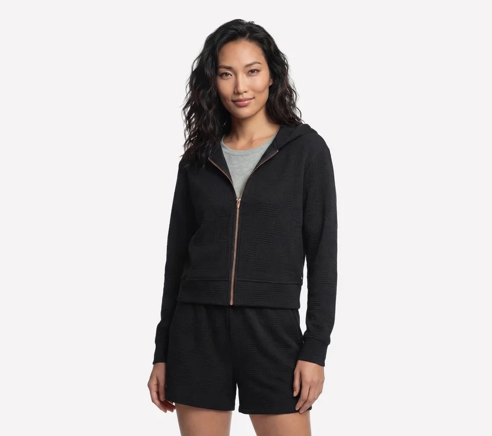 GO WALK Everywhere Diamond Full Zip Jacket GO WALK Everywhere Diamond Full Zip Jacket