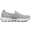 Go Walk Evolution Ultra Slip-On Shoes Gray/Chestnut