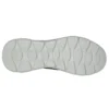 Go Walk Flex Lace Up “Black Grey”