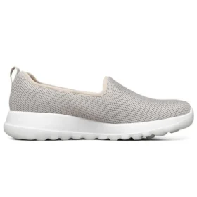 Go Walk Joy Slip-On Shoes Gray/Chestnut