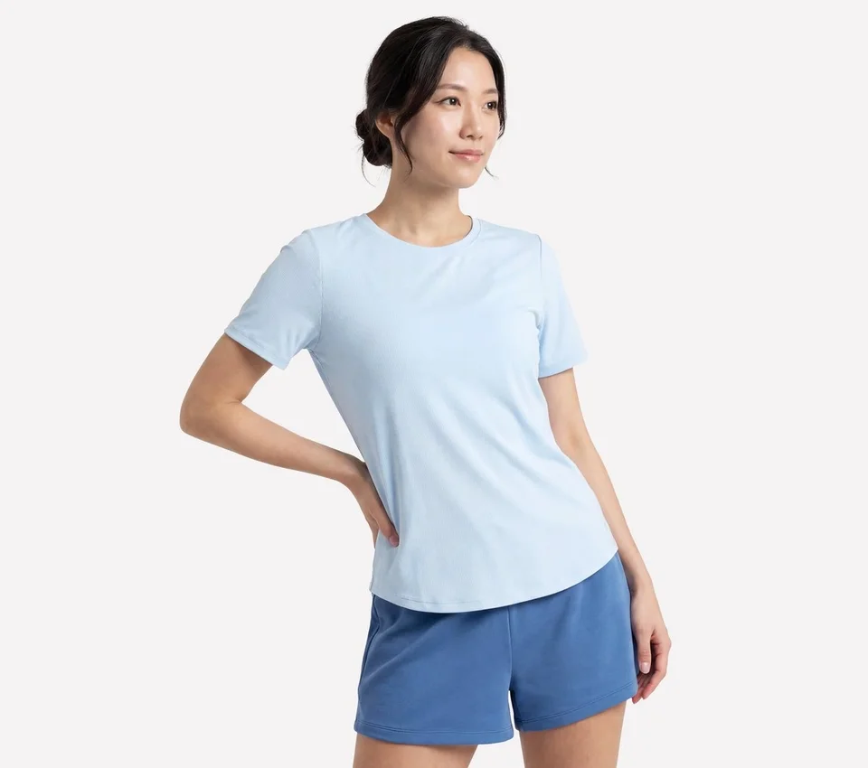 GO WALK Luxe Rib Tee GO WALK Luxe Rib Tee
