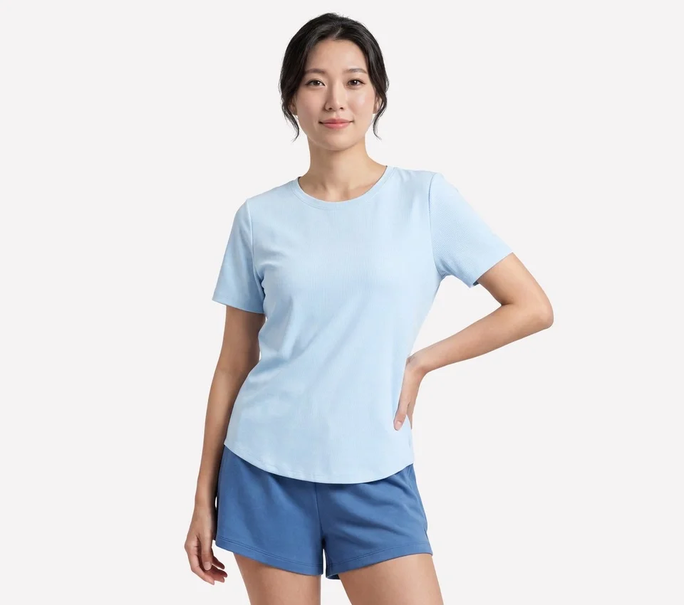 GO WALK Luxe Rib Tee GO WALK Luxe Rib Tee