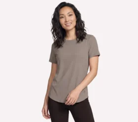 GO WALK Luxe Rib Tunic Tee