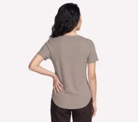 GO WALK Luxe Rib Tunic Tee