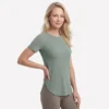 GO WALK Luxe Rib Tunic Tee GO WALK Luxe Rib Tunic Tee