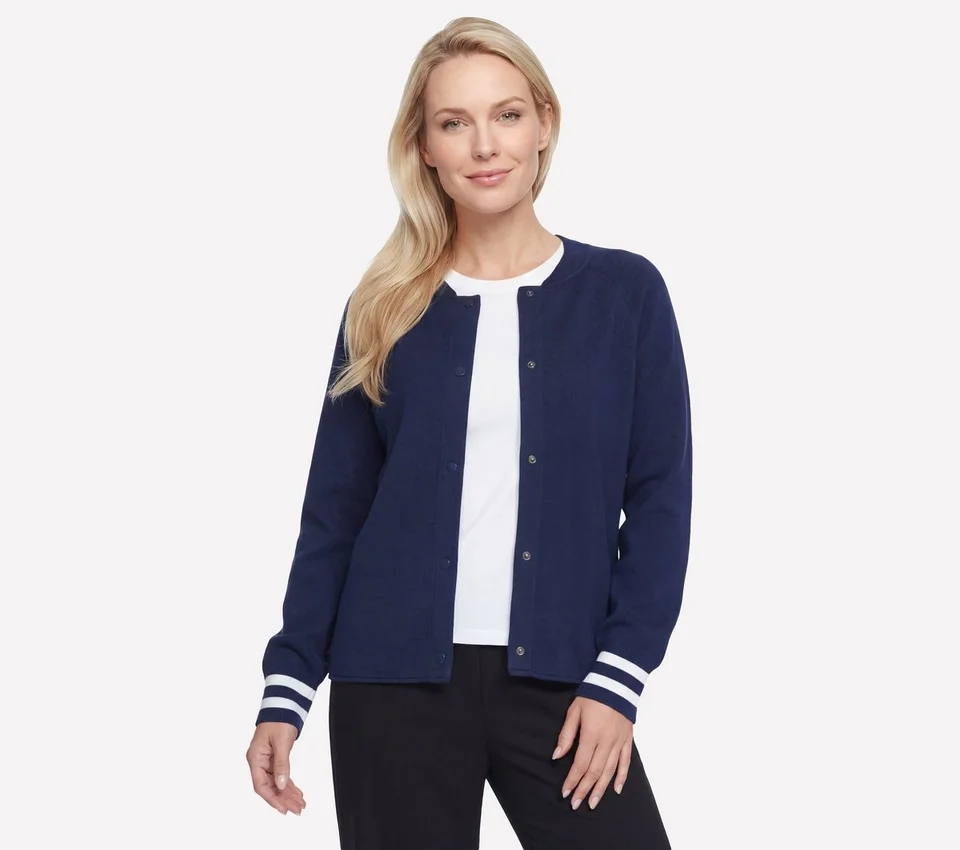 GO WALK Reflection Sweater Bomber GO WALK Reflection Sweater Bomber