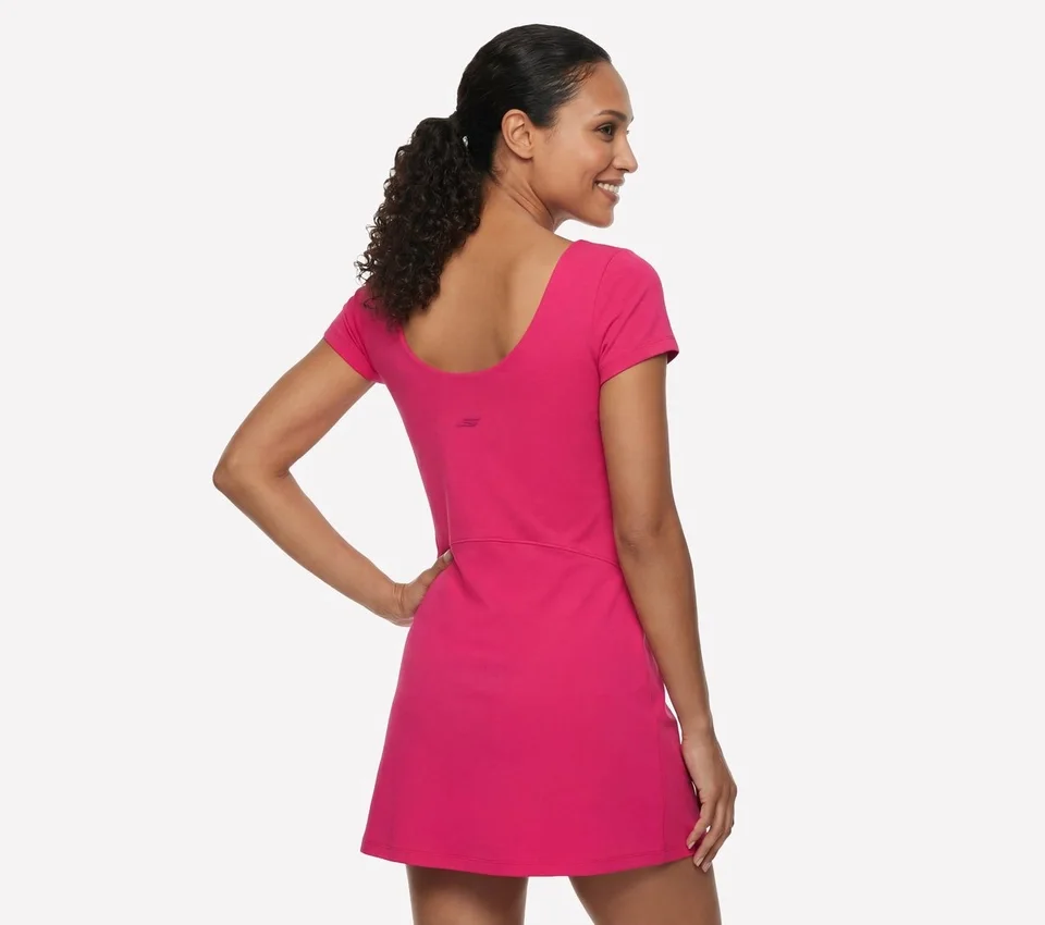 GO WALK Scoop Short Sleeve Dress GO WALK Scoop Short Sleeve Dress