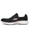 Go Walk Smart Running Shoes Black/White/Purple