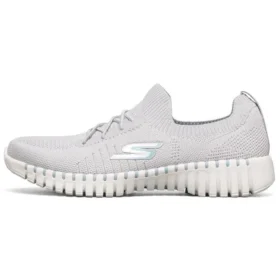 Go Walk Smart Running Shoes Gray/White/Blue