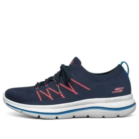 Go Walk Stretch Fit Sports Shoes Blue/White/Orange